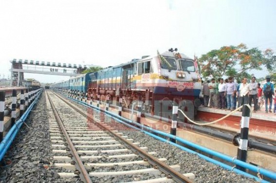 Uncertainty looms large over the commencement of BG express train, Tripura losing its hopes for the commencement of BG express train by May: NFR construction official talks to TIWN Uncertainty looms large over the commencement of BG express train, Tripura losing its hopes for the commencement of BG express train by May: NFR construction official talks to TIWN
